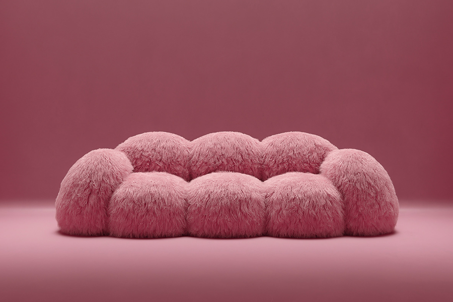 Transforming Spaces with a Dusty Pink Sofa